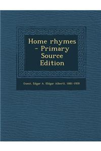 Home Rhymes