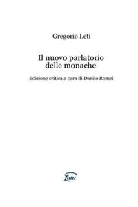 Il Nuovo Parlatorio Delle Monache