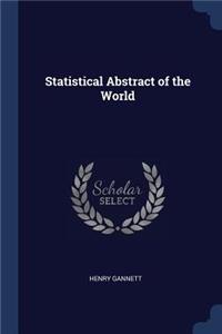 Statistical Abstract of the World