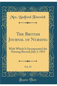 The British Journal of Nursing, Vol. 55
