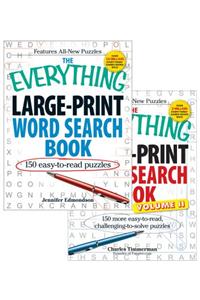 The Everything Large Print Word Search Bundle