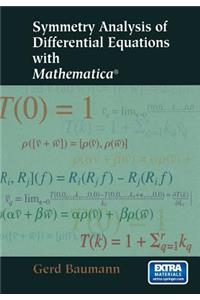 Symmetry Analysis of Differential Equations with Mathematica(r)