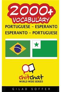 2000+ Portuguese - Esperanto Esperanto - Portuguese Vocabulary
