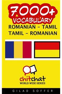 7000+ Romanian - Tamil Tamil - Romanian Vocabulary
