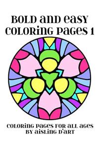 Bold and Easy Coloring Pages 1