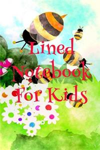 Lined Notebook For Kids