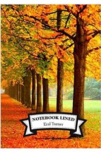 Lined Notebook - Autumn: Notebook Journal Diary, 110 Lined Pages, 7 X 10