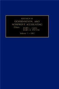 Research in Governmental and Nonprofit Accounting