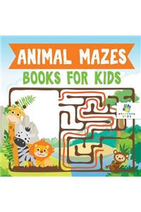 Animal Mazes Books for Kids