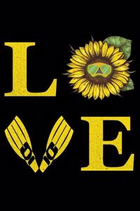 Love is scuba diving