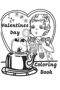Valentines Day Coloring Book