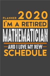 Planner 2020 for retired MATHEMATICIAN