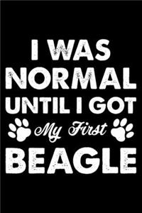 I Was Normal Until I Got My First Beagle