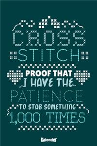 Mein Lustiger Stickmuster Kalender