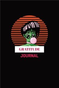 Girl with Bubble Gum Gratitude And Affirmation Journal