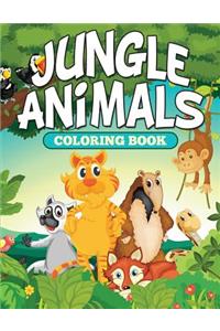 Jungle Animals Coloring Book