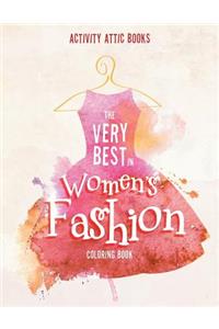 Very Best in Women's Fashion Coloring Book