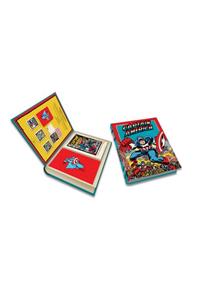 Marvel: Captain America Deluxe Note Card Set (with Keepsake Book Box)