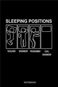 Sleeping Positions Civil Engineer