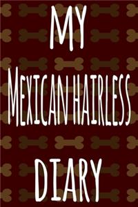 My Mexican Hairless Diary