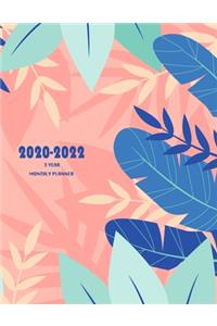 2020-2022 - 3 Year Monthly Planner