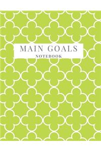 Main Goals Notebook