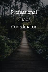 Professional Chaos Coordinator Notebook