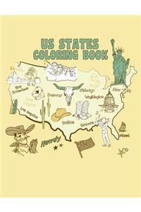 US States Coloring Book