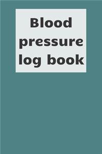 Blood Pressure Log Book