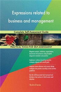 Expressions related to business and management
