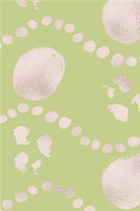 Cute Pattern Rose Gold Sketchbook 7