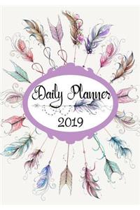 Daily Planner 2019: 12 Month January to December with Daily Notes Section for Your Own Daily Affirmation and Act of Kindness
