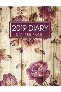 2019 Diary Day Per Page