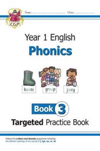 KS1 English Year 1 Phonics Targeted Practice Book - Book 3