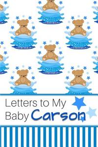 Letters to My Baby Carson