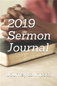 2019 Sermon Journal