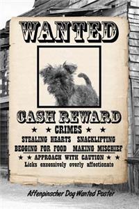 Affenpinscher Dog Wanted Poster