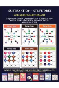 Vor-Kindergarten Mathe (Subtraktion - Stufe Drei)