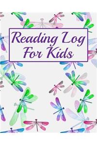 Reading Log For Kids