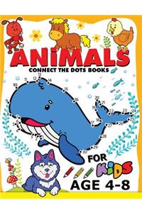 Animals Connect the Dots Books for Kids age 4-8