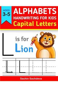 Alphabets Handwriting for Kids (Capital Letters)