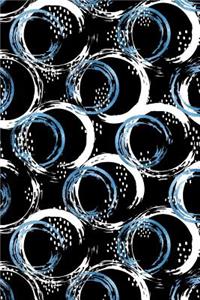 Bullet Journal Notebook Batik Circles Pattern 4