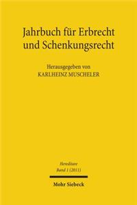Jahrbuch fur Erbrecht und Schenkungsrecht