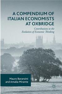 Compendium of Italian Economists at Oxbridge
