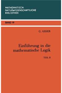 Einführung in Die Mathematische Logik