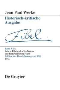 Leben Fibels, Des Verfassers Der Bienrodischen Fibel, 1