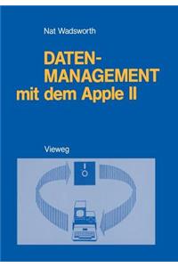 Datenmanagement Mit Dem Apple II