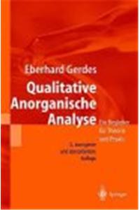 QUALITATIVE ANORGANISCHE ANALYSE