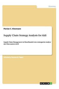 Supply Chain Strategy Analysis for Aldi
