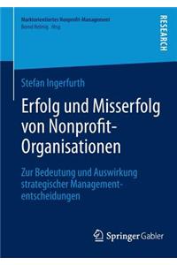 Erfolg Und Misserfolg Von Nonprofit-Organisationen